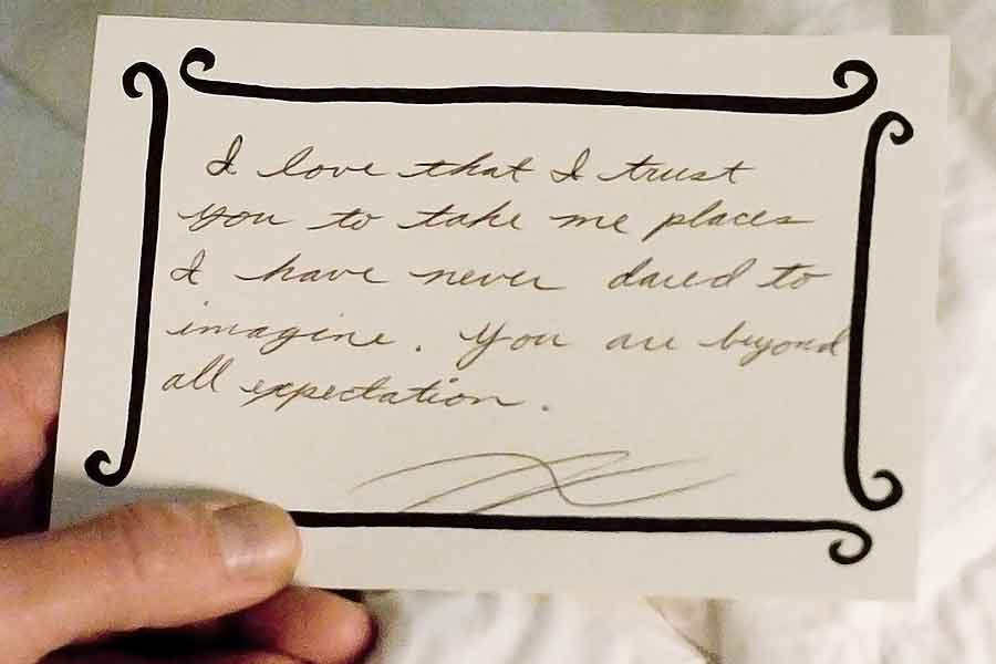 Project image - Love Note, 2010.